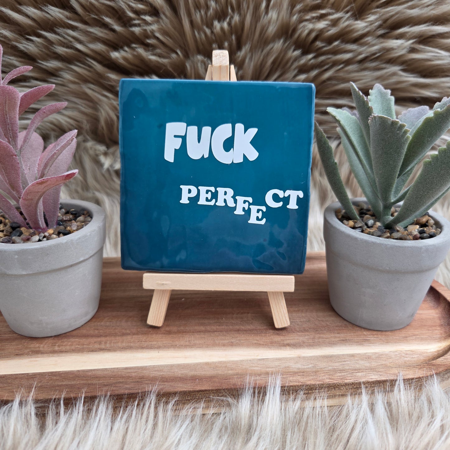 Robuust wenstegeltje: Fuck perfect