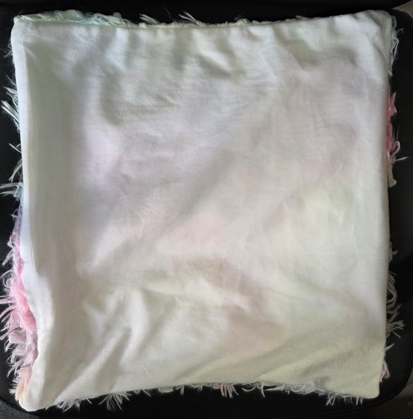 Regenboogkleur Kussenhoes 40x40cm - Zelf Bedrukken