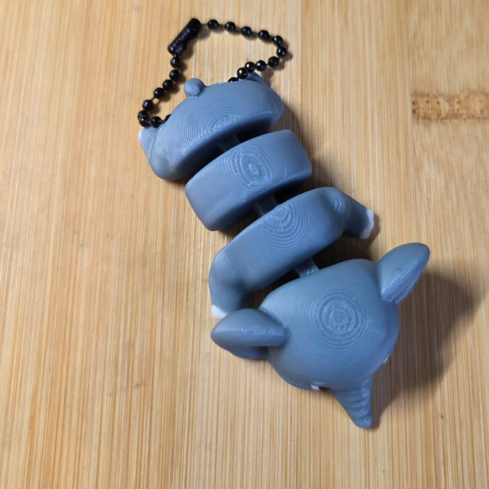 3d print sleutelhanger olifant