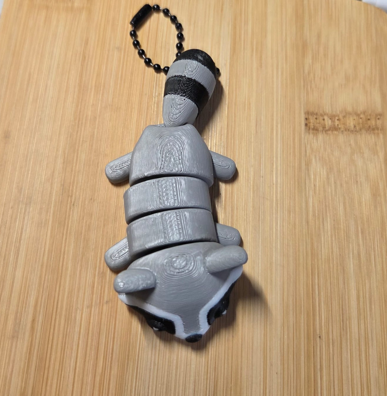 3d print sleutelhanger Racoon