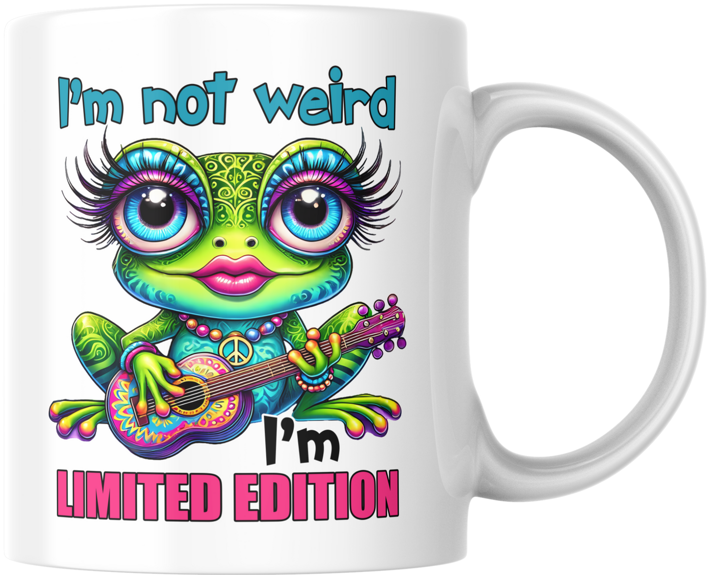 Kikkermok – I’m Not Weird I’m Limited Edition | Kleurrijke koffiemok