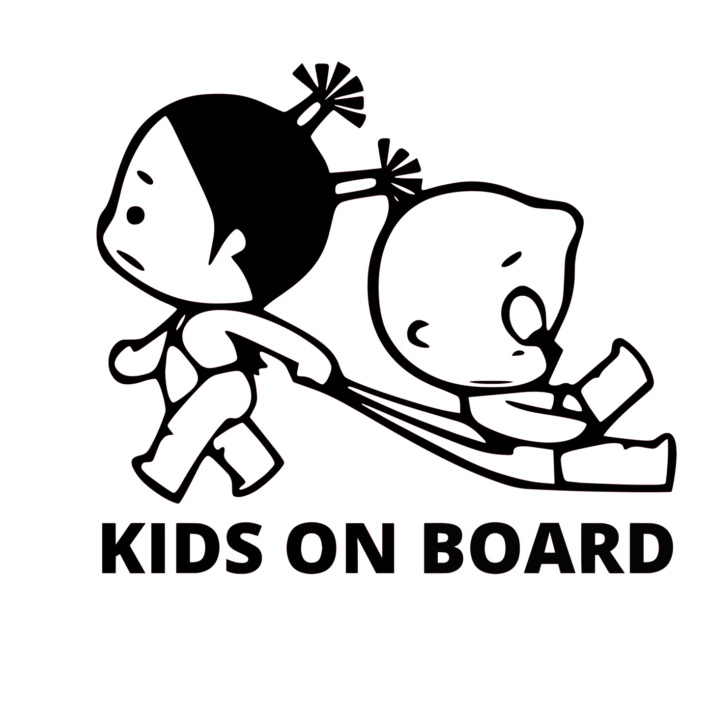 Kids on board autosticker