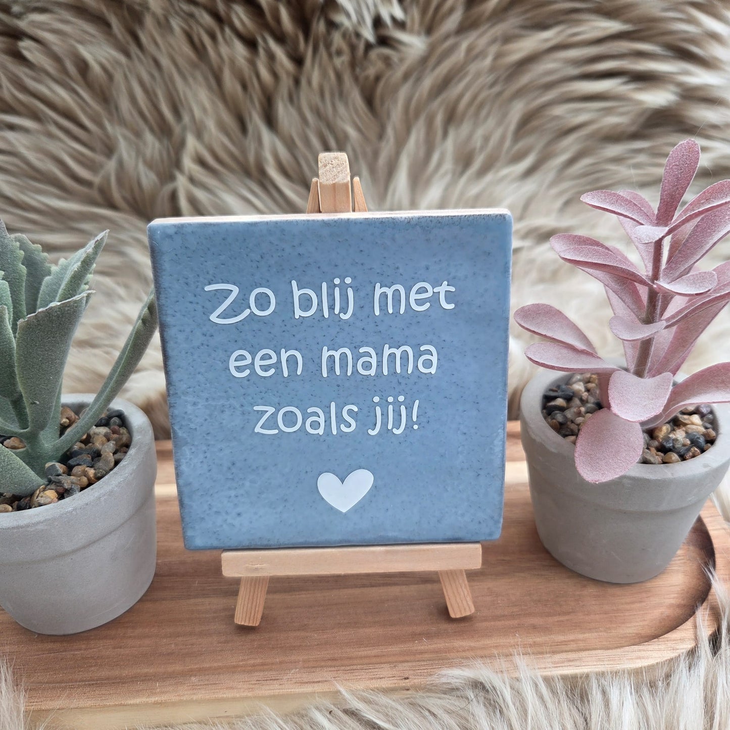 Robuust wenstegeltje: Zo blij met een mama zoals jij!