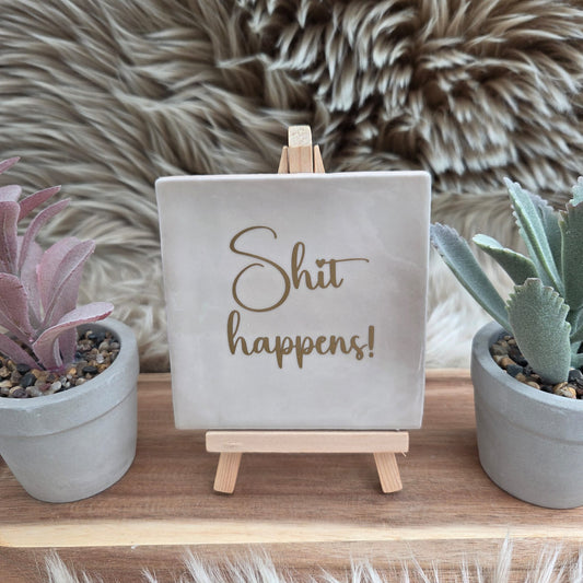 Robuust wenstegeltje: Shit happens!