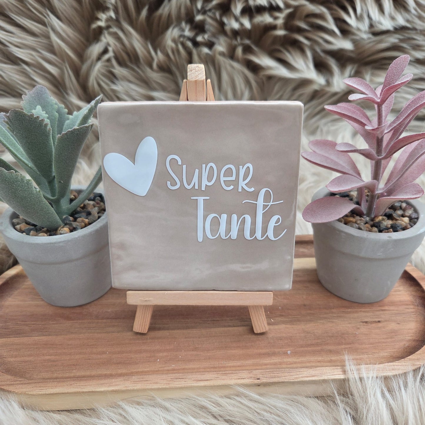 Robuust wenstegeltje: Super tante