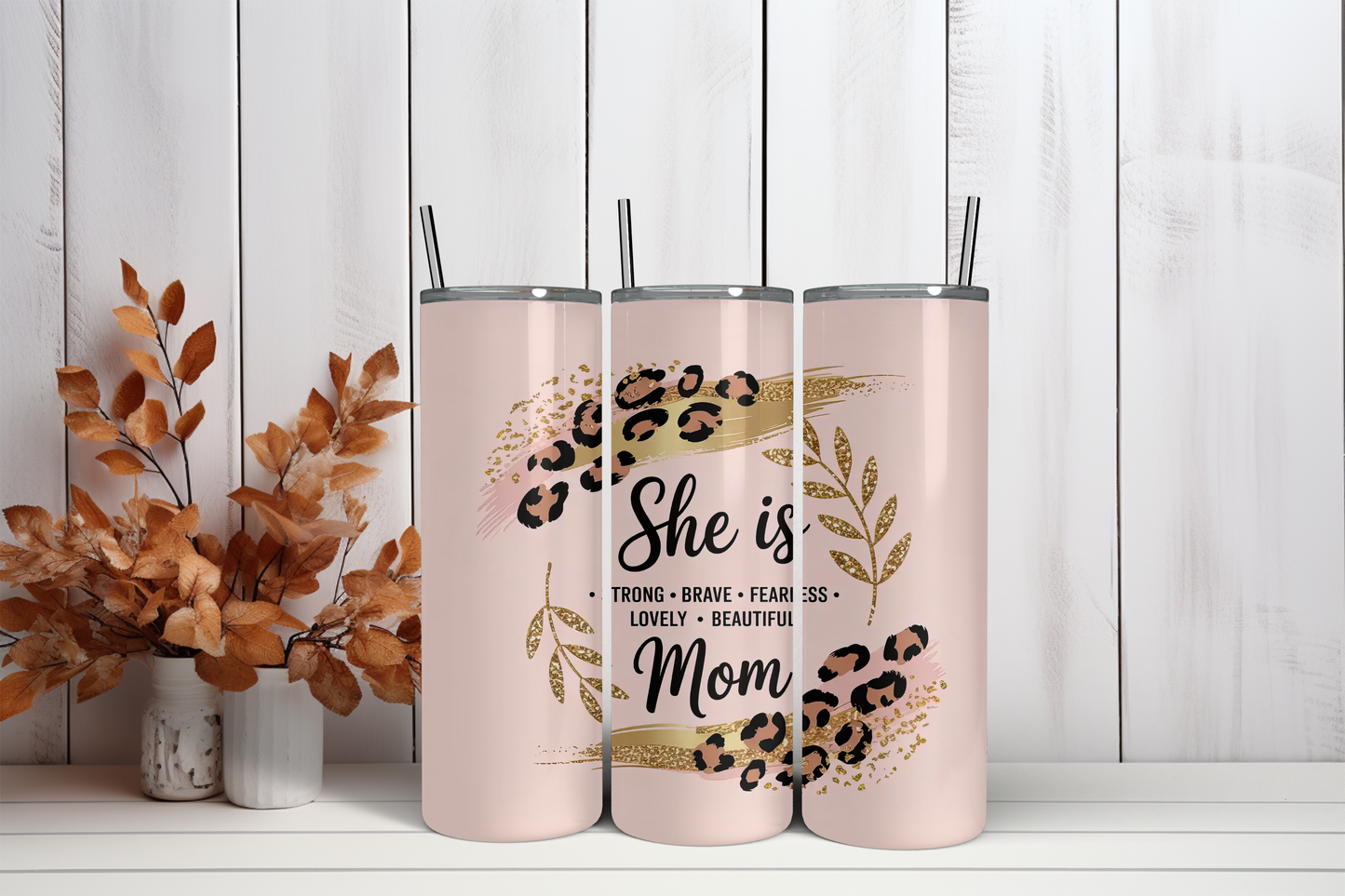 Tumbler Mom strong