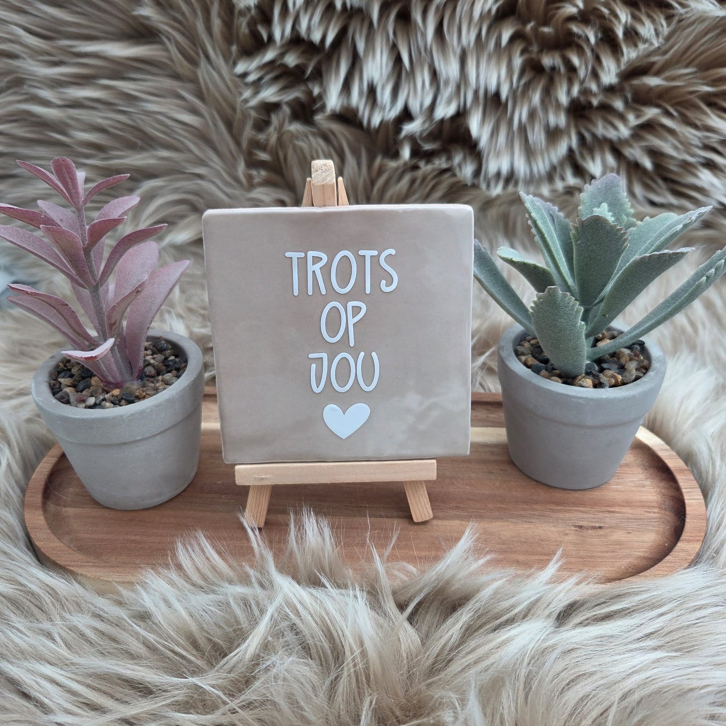 Robuust wenstegeltje Trots op jou