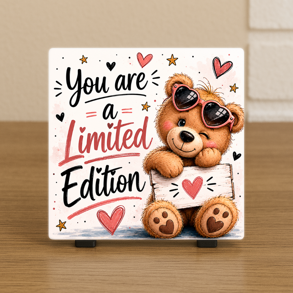 Spreuktegeltje: You are a limited beertje
