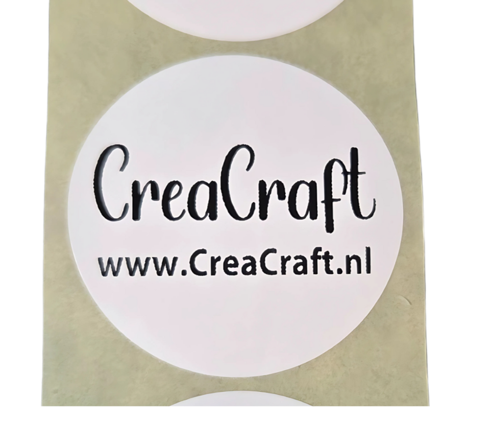 Stickers met eigen tekst