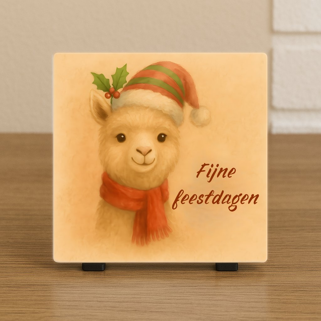 Kersttegel - Alpaca
