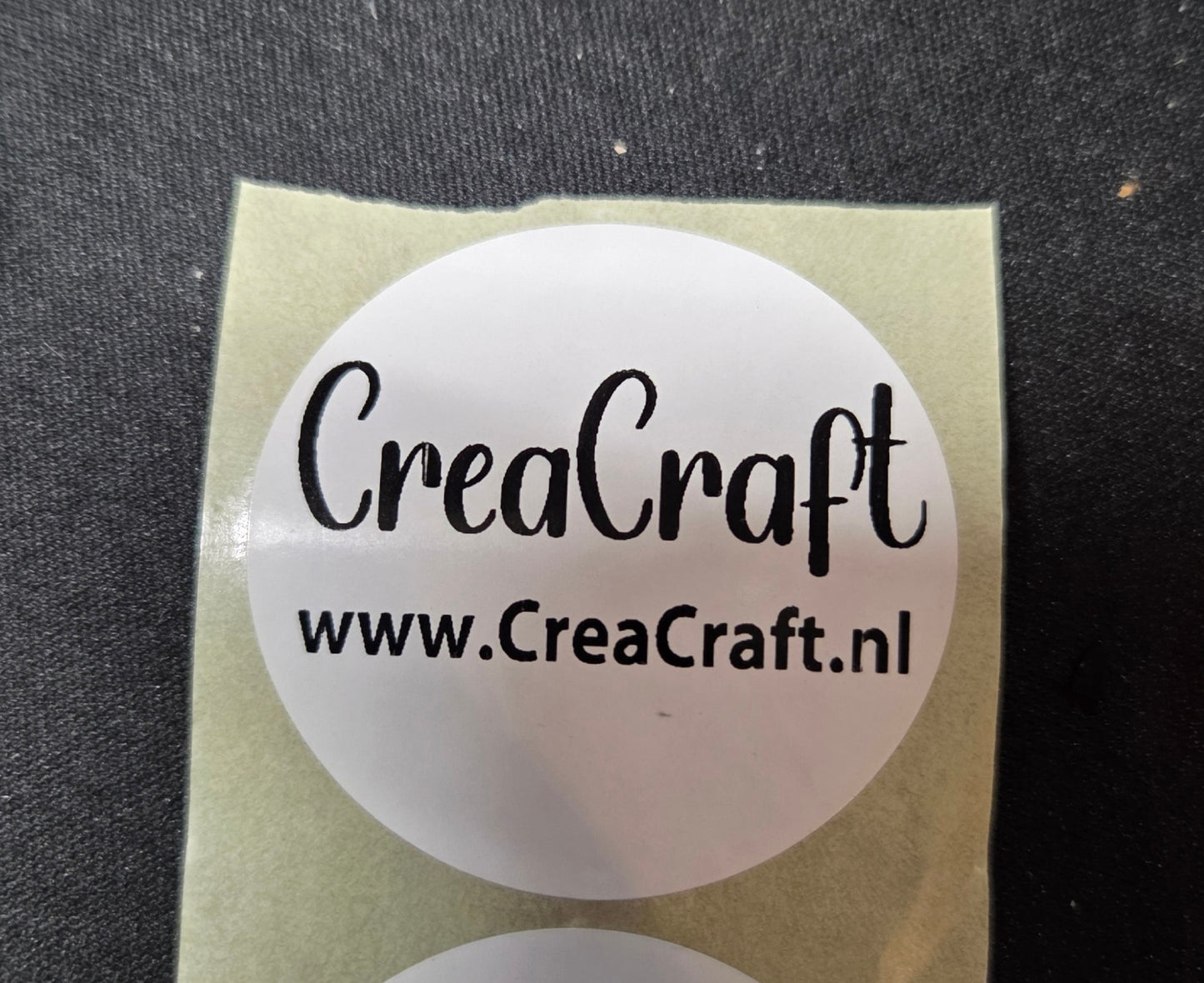 Stickers met eigen tekst