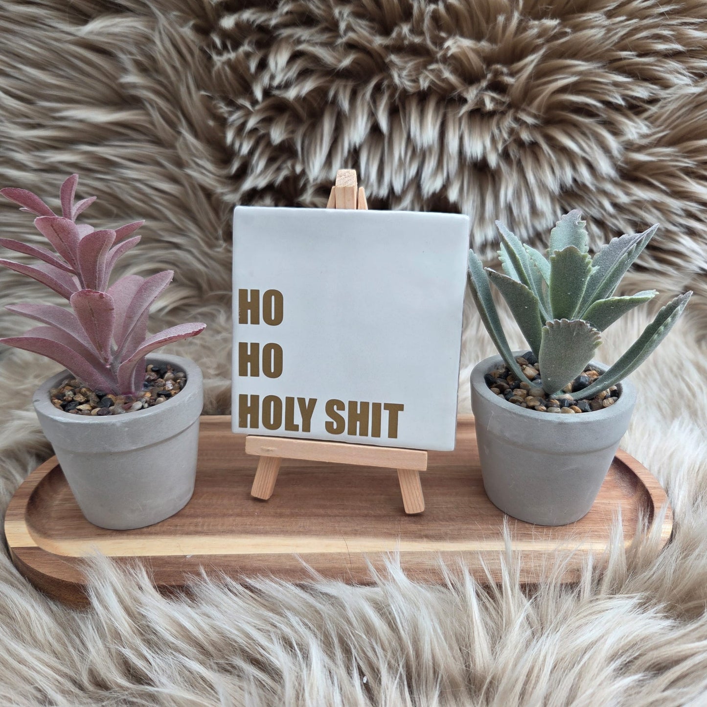 Robuust wenstegeltje: Ho Ho Holy shit