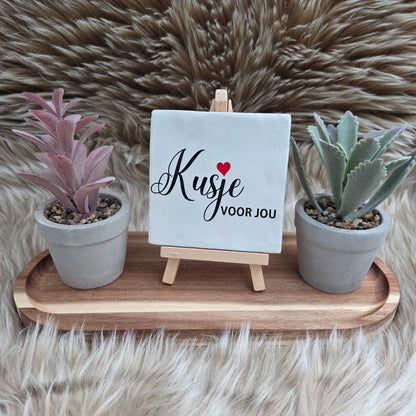 Robuust Tegeltje – Kusje voor Jou