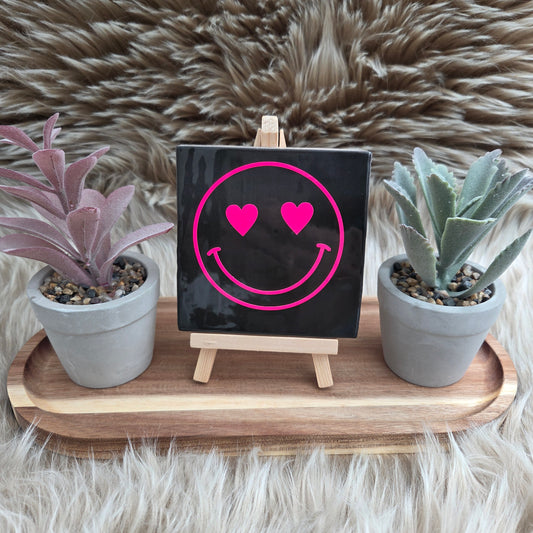 Robuust wenstegeltje met Smiley