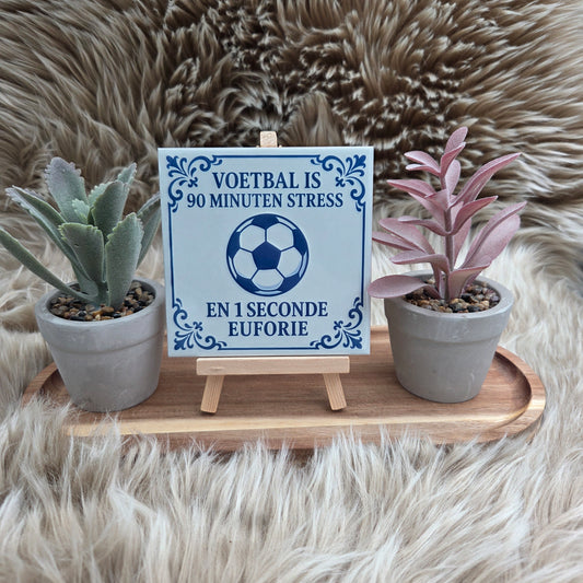 Spreuktegel: Voetbal