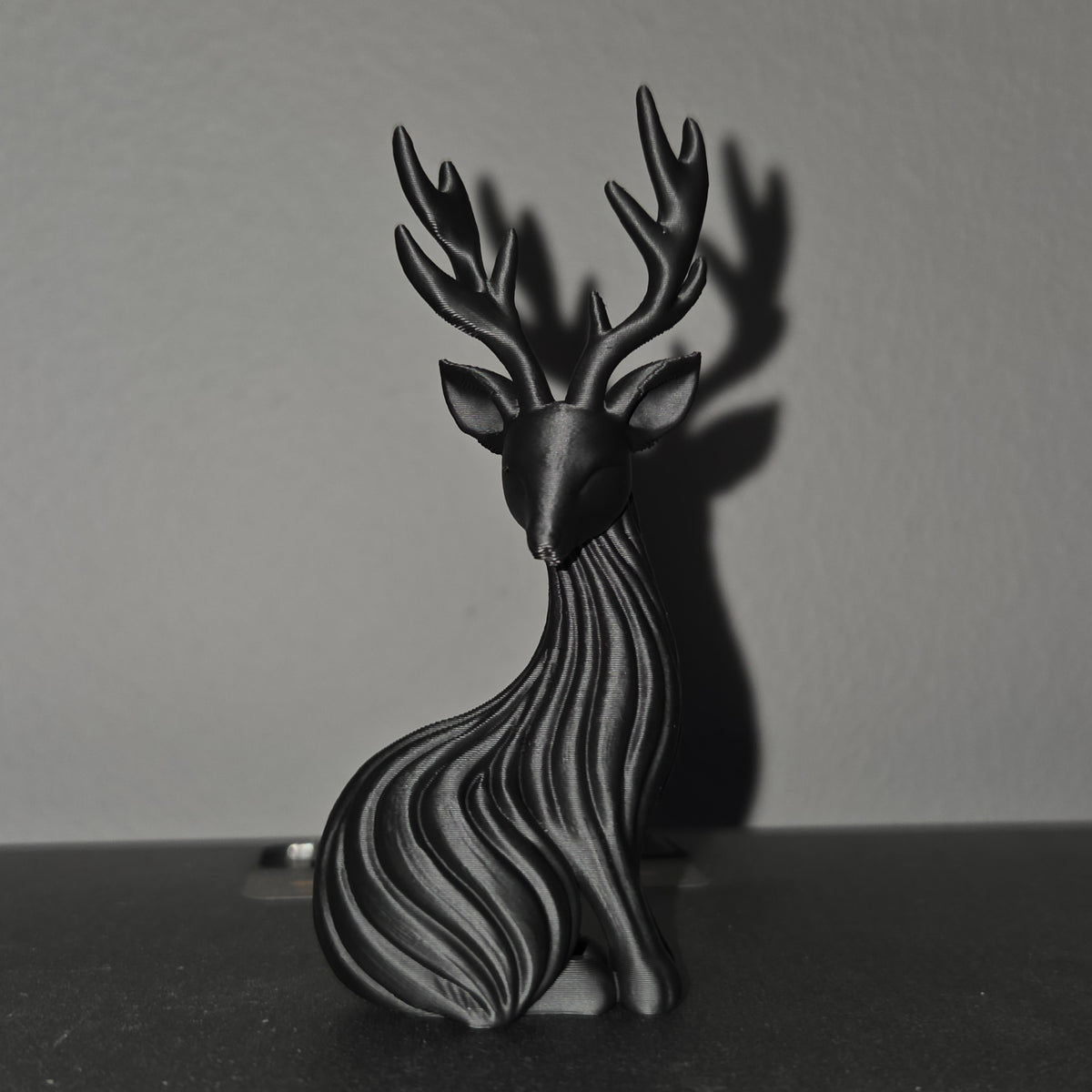 Kerst deco 3d hertje