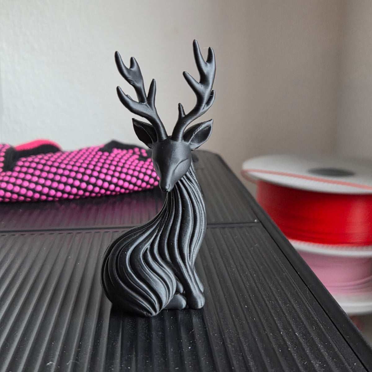 Kerst deco 3d hertje