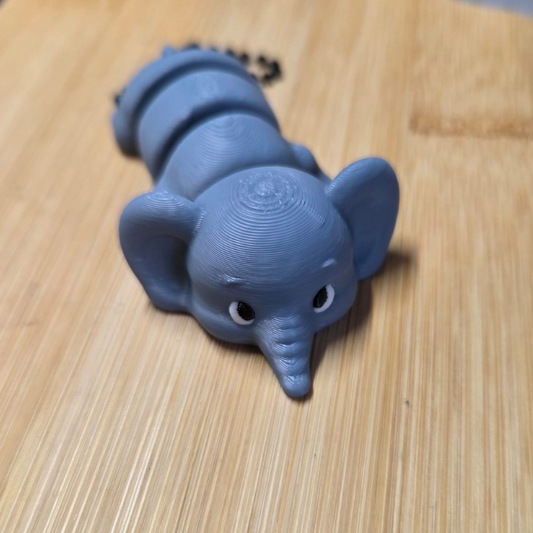 3d print sleutelhanger olifant