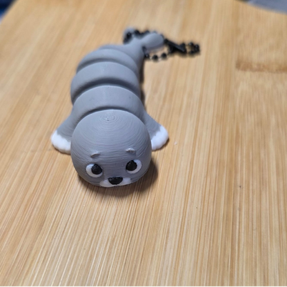 3d print sleutelhanger zeehond