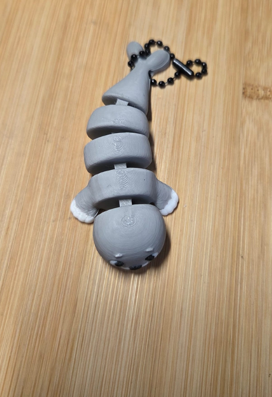 3d print sleutelhanger zeehond