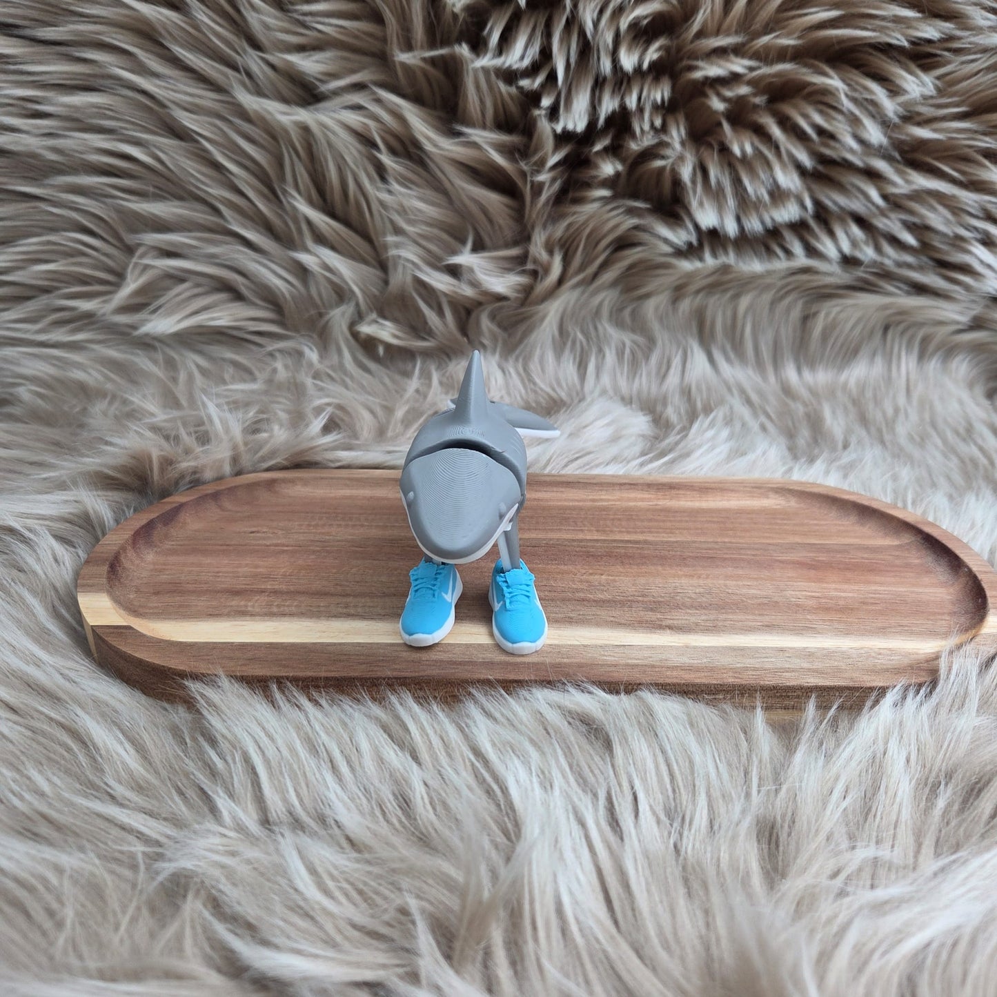 3D Geprinte Tralalero Tralala – Grappig Figuur & Sleutelhanger