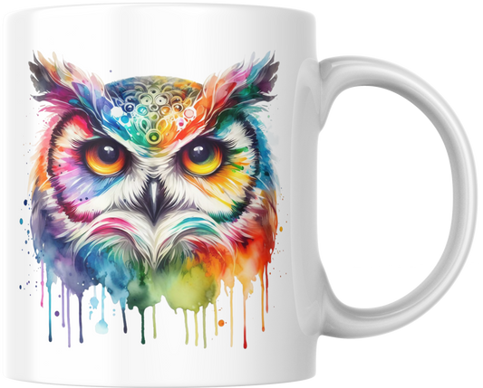 Rainbow Owl – Wijs met kleur