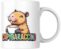 Capybara koffiemok, Thee en koffie mok, bedrukt, gepersonaliseerd