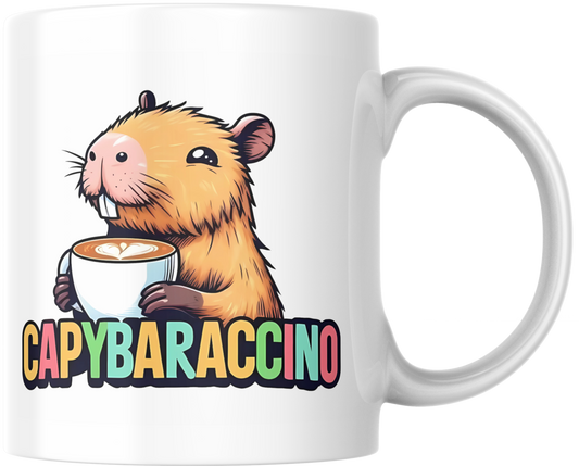 Capybara koffiemok, Thee en koffie mok, bedrukt, gepersonaliseerd