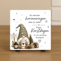 Spreuktegel: De mooiste herinneringen maak je samen. Fijne kerstdagen en een gelukkig nieuwjaar!