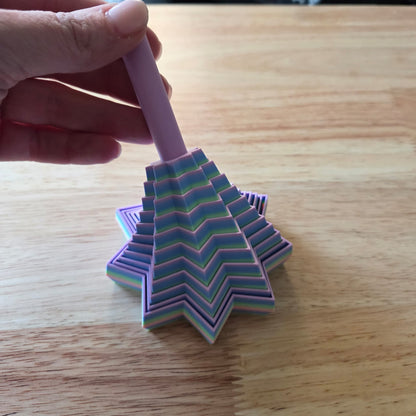 Fidget ster met stokje