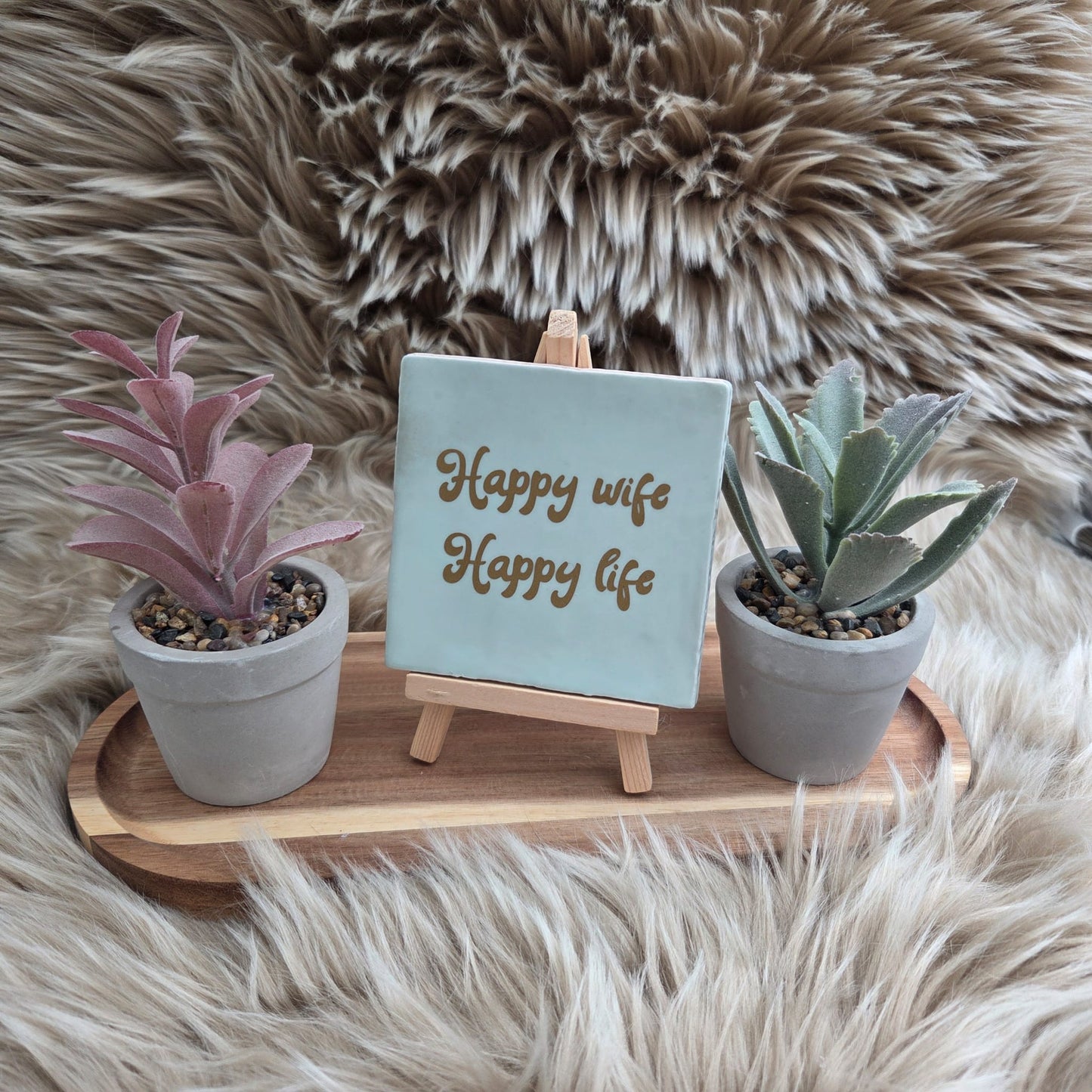 Robuust Wenstegeltje - Happy Wife Happy Life