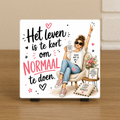 Spreuktegel: Het leven is te kort om normaal te doen!