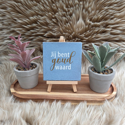 Wenstegeltje, Spreuktegel, Cadeau, Thuis, Zomaar, Trendy, Gepersonaliseerd, Decoratie, Liefde