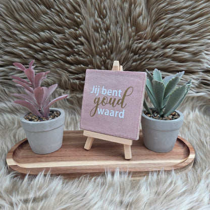 Wenstegeltje, Spreuktegel, Cadeau, Thuis, Zomaar, Trendy, Gepersonaliseerd, Decoratie, Liefde