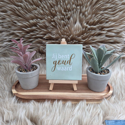 Wenstegeltje, Spreuktegel, Cadeau, Thuis, Zomaar, Trendy, Gepersonaliseerd, Decoratie, Liefde