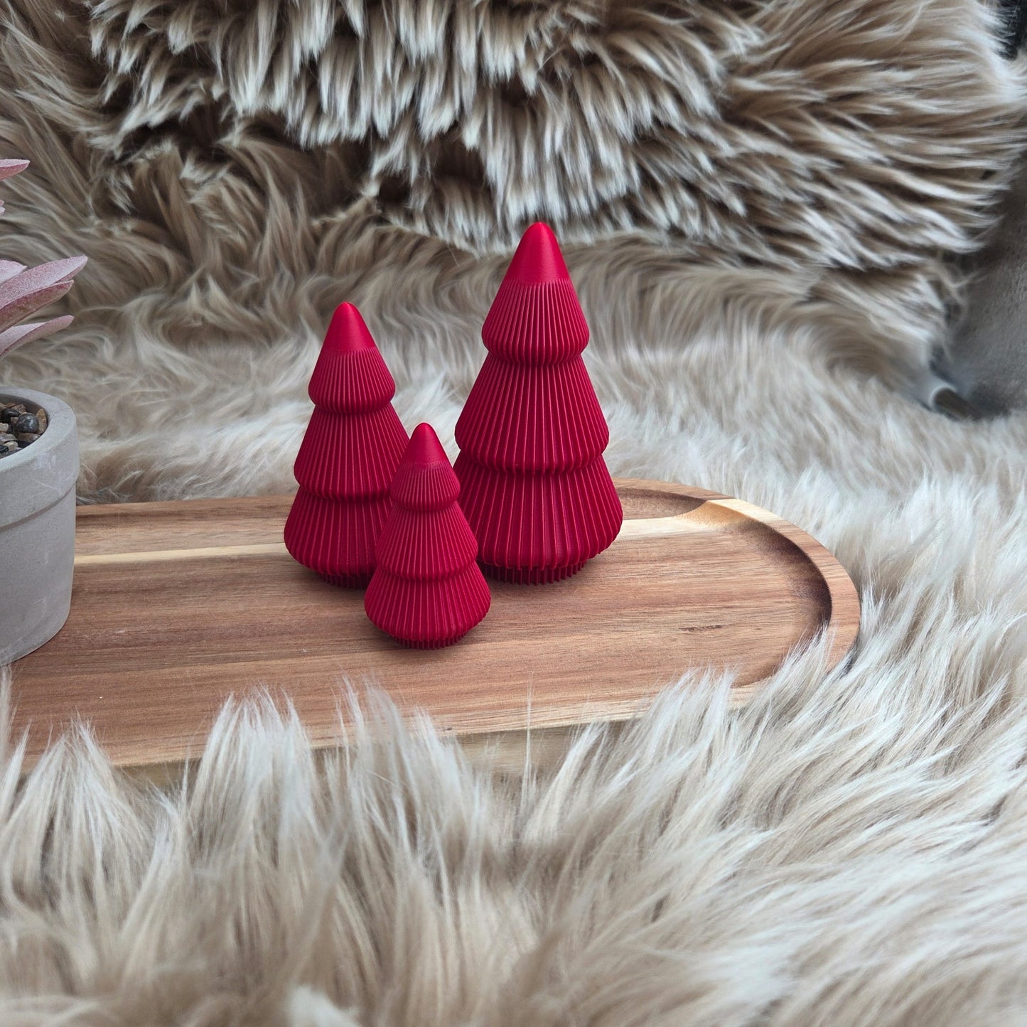 Kerstdecoratie boompjes