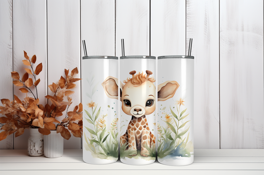 Tumbler baby giraffe