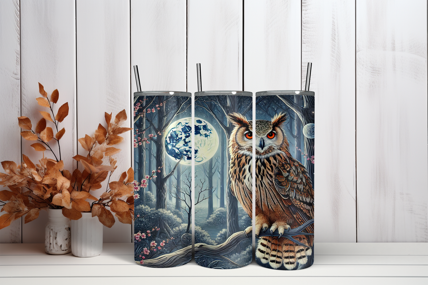 Tumbler volle maan uil