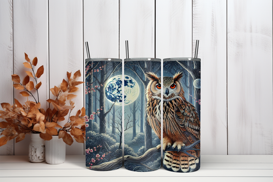 Tumbler volle maan uil