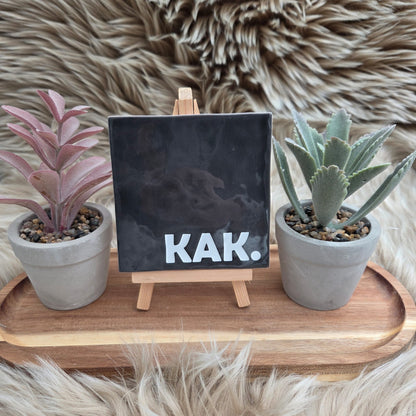 Robuust wenstegeltje: KAK.