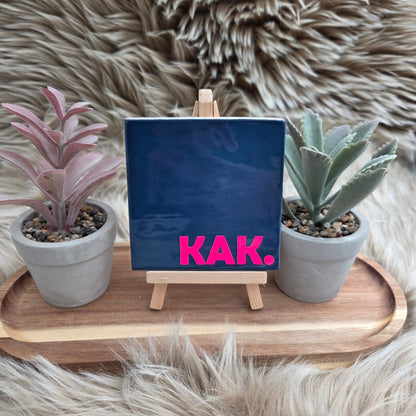 Robuust wenstegeltje: KAK.