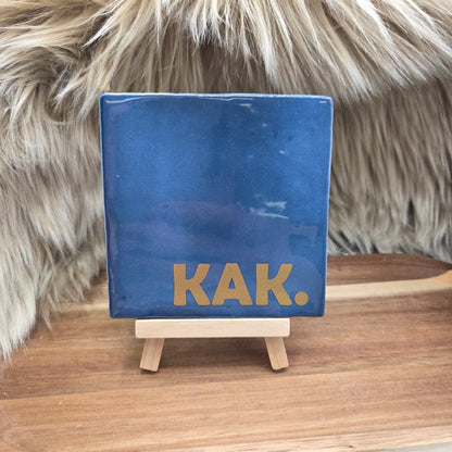 Robuust wenstegeltje: KAK.