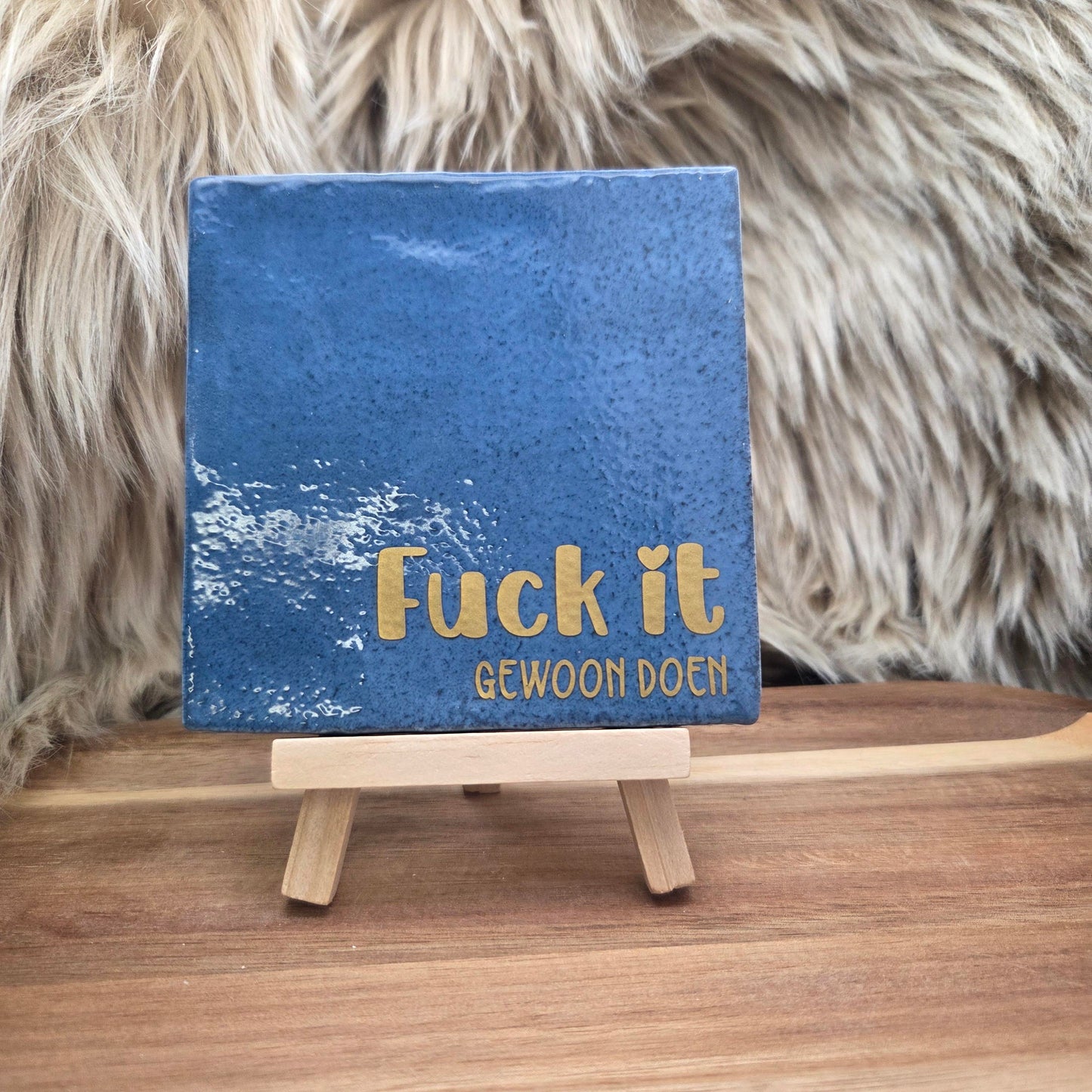 Robuust wenstegeltje:  Fuck it gewoon doen