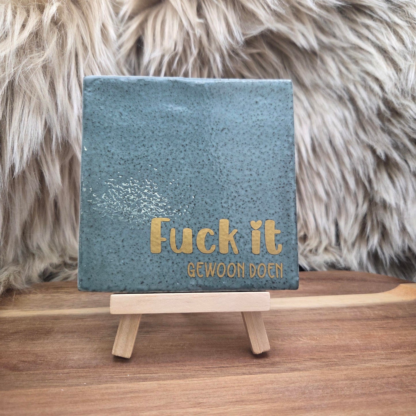 Robuust wenstegeltje:  Fuck it gewoon doen