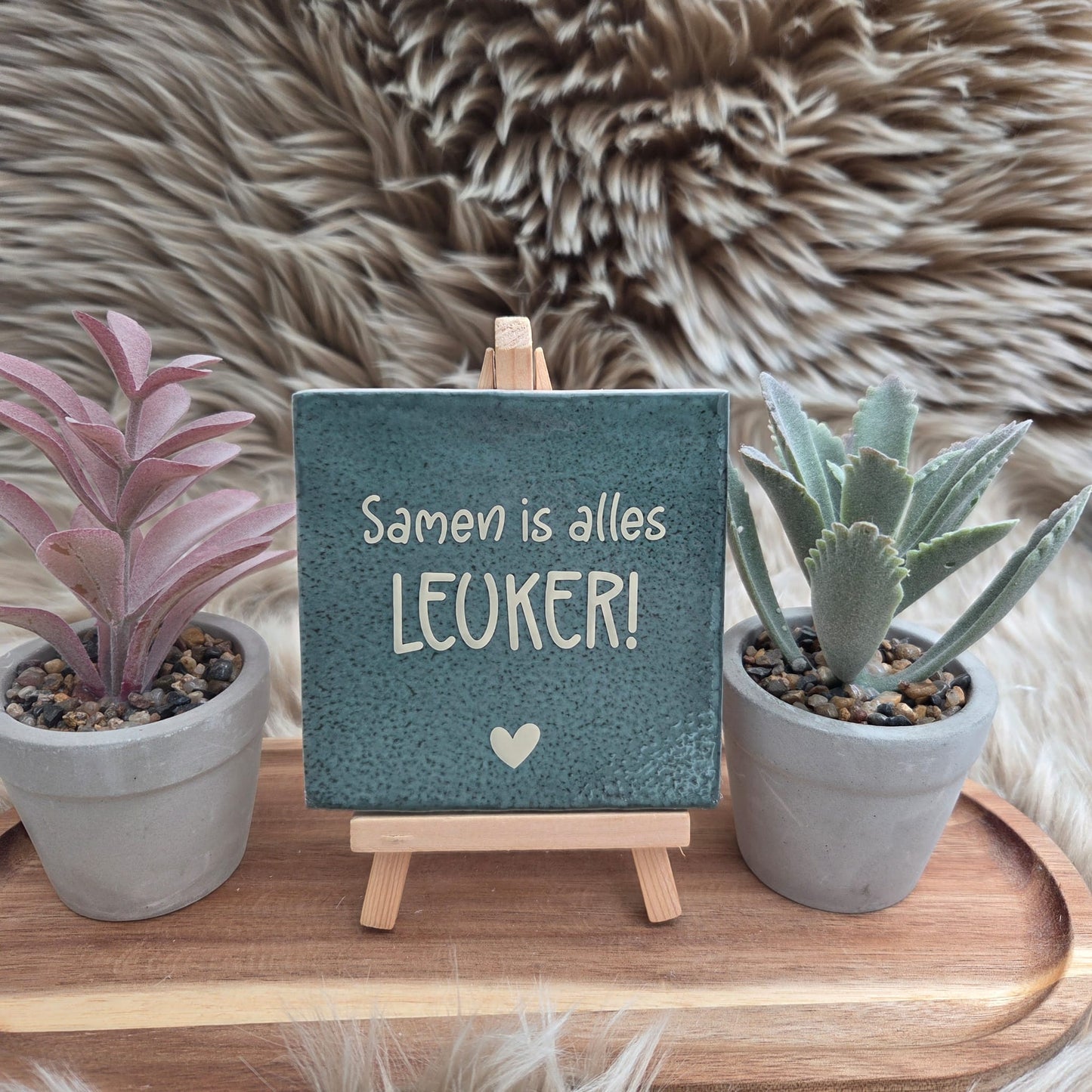 Robuust wenstegeltje: Samen is alles leuker!