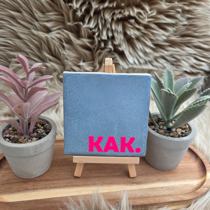 Robuust wenstegeltje: KAK.