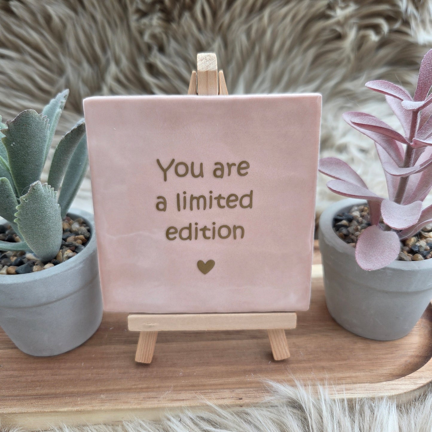 Robuust wenstegeltje: You are a limited edition
