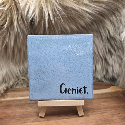 Robuust wenstegeltje: Geniet