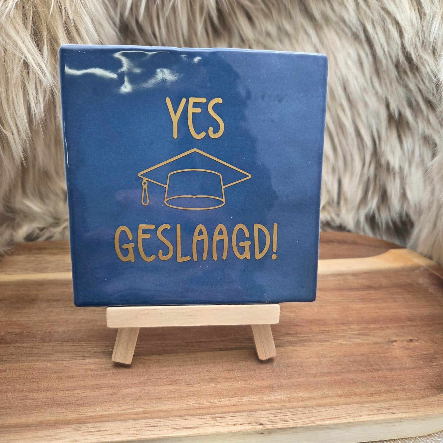 Robuust wenstegeltje:  Yes geslaagd!