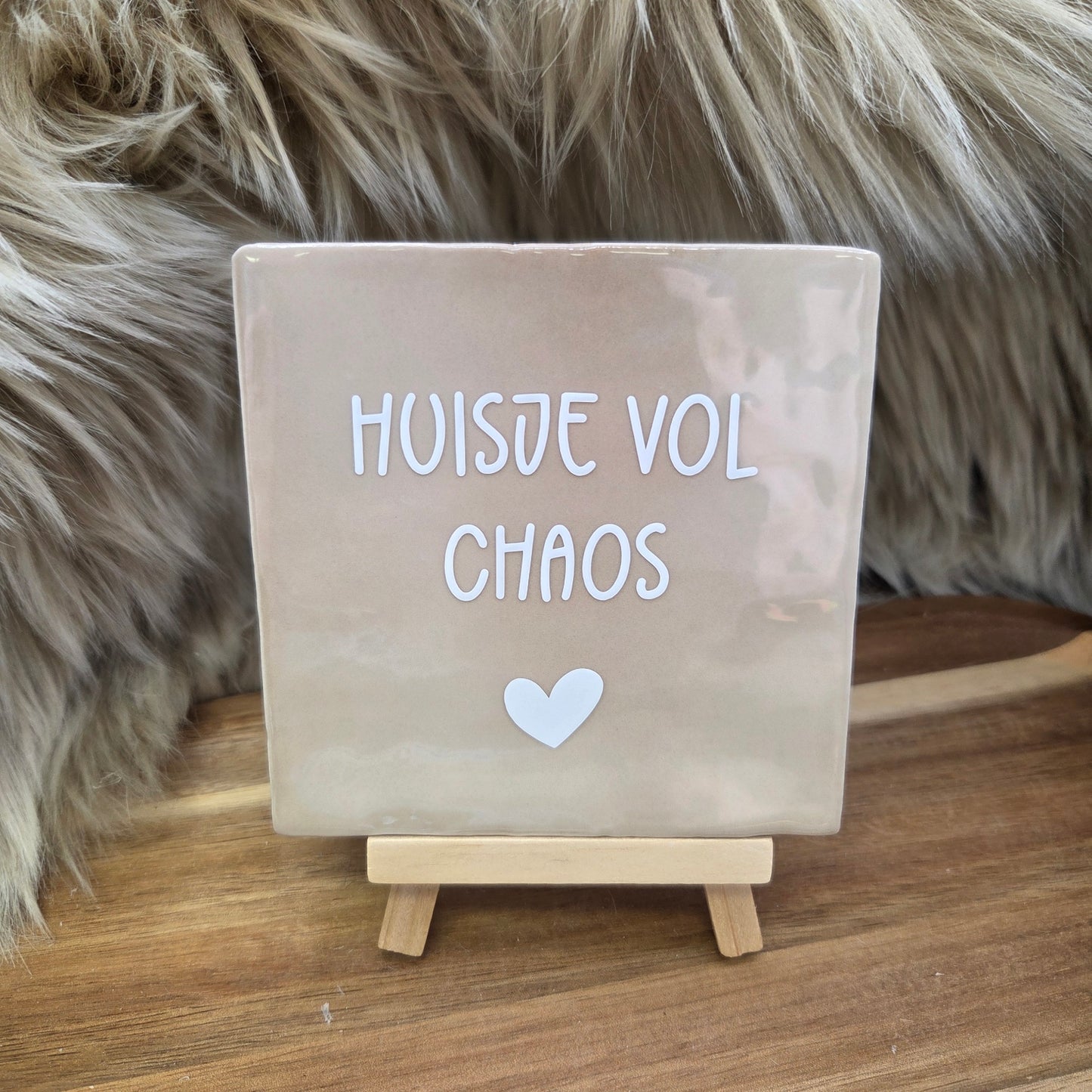 Robuust wenstegeltje: Huisje vol chaos